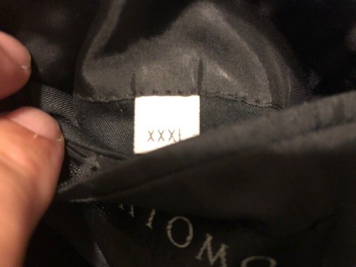 Giacca CAPPOTTO AUTO MASATOMO nero 100% cashmere taglia 2XL made in Japan prezzo al pubblico consigliato $ 3.800. - Foto 9 di 9