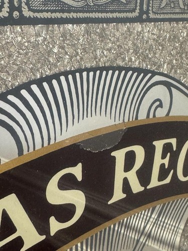Vintage Chivas Regal Blended Scotch Whiskey Large Mirror Bar Sign Scotland - Picture 2 of 6