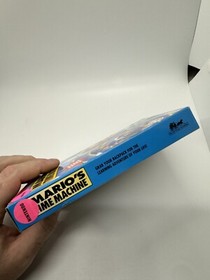 Mario's Time Machine NES Nintendo Complete CIB W/ Rare Poster! Great Shape!!!