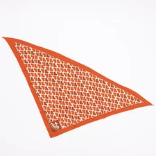 nulo no better pet food Bandanas Rusty orange brown Hearts 31 x 21x 21" Triangle