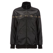 Bally Womens Zip Up Jacket In Black