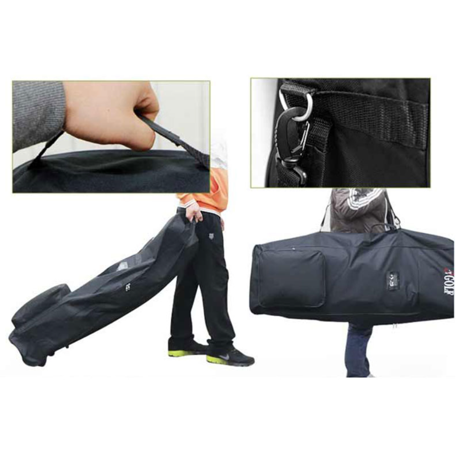 Golf Travel Bag Airlines Golf Club Hard Case Protector Cover Rolling