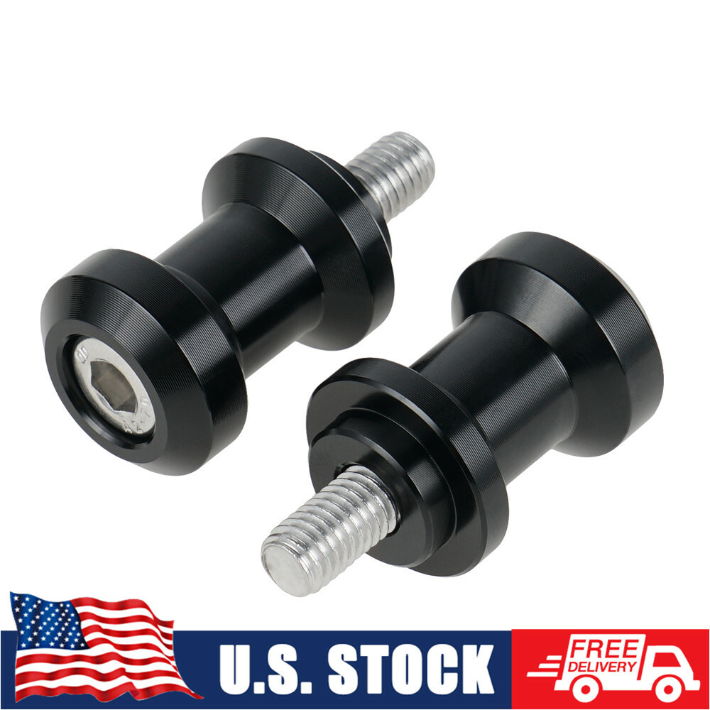 10mm CNC Swingarm Spools Sliders Fits Kawasaki Ninja 500 EX500