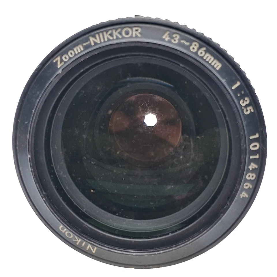 Nikon Zoom-Nikkor 43-86mm f/3.5 Lens Manual Focus Japan Vintage - Image 3 of 4