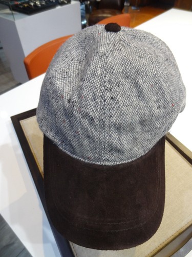 Woolrich Donegal Tweed Brown Suede 