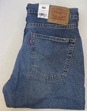 New Mens Levis 514 Straight Fit Stretch Denim Jeans Stone Wash Waist Size 29 40