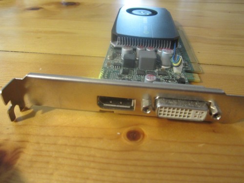 nVidia Quadro 600 1GB DDR3 DP & DVI Full Height Video Card Dell 4J2NX - Picture 2 of 4