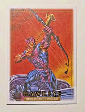 2024 Marvel Masterpieces '92 Platinum Hawkeye Canvas #34