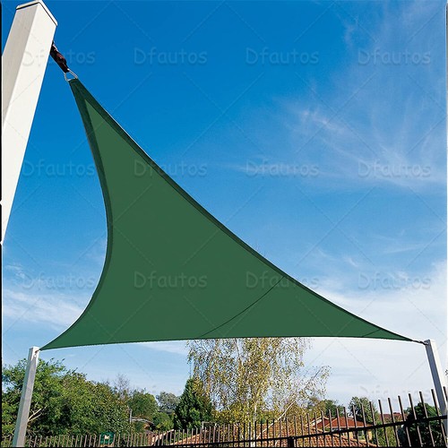 Waterproof Shade Sail Patio Awning Outdoor Garden Pool Sun Canopy Shelter Cover - Picture 65 of 606
