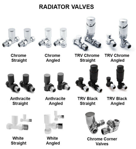 Radiator Valves 10mm Connecting Valves For Radiators Fast Delivery  - Afbeelding 1 van 30