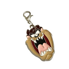 Taz Tasmanian Devil Charm for Bracelet Purse Backpack Zipper Pull Warner Bros.