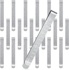 Cindeer 30 Pcs Sewing Clips Stainless Steel Hemming Clips Metal Hemming Tool 3 I