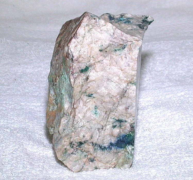 2 libras 12,9 OZ 1274 gr telaraña azurita en cuarzo Arizona cabujón áspero US132 Foto 2 de 4