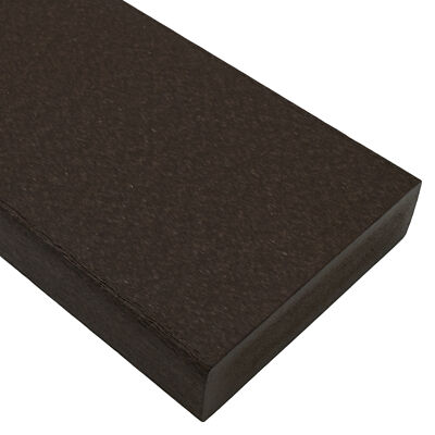 BuyPlastic Tangent Poly Lumber - Milwaukee Brown, 1x4 (0.75'' x 3.5''), 72'' L