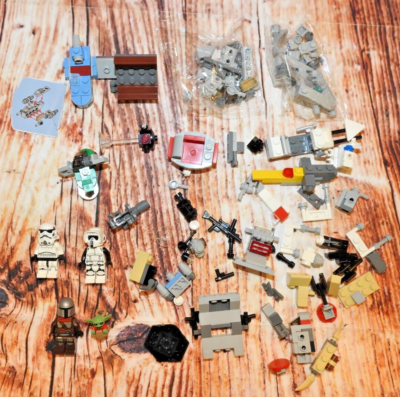 LEGO Star Wars Advent Calendar 2021 75307 NOT COMPLETE GROGU
