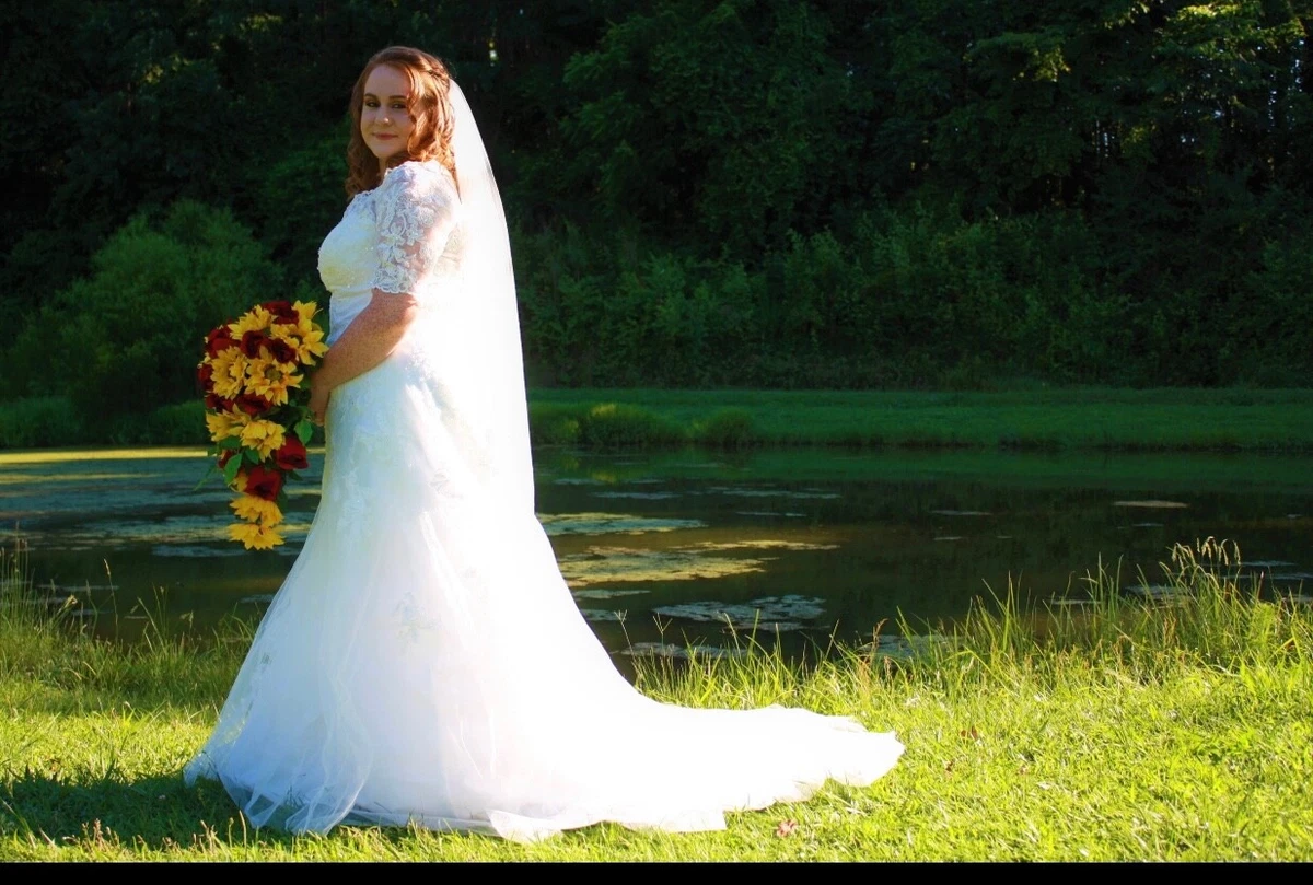 David's bridal top veil sale