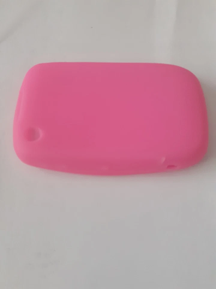 Blackberry 8300-8310-8320-8330 Serie (Curve), Funda Silicona, Rosa. Foto 3 de 4