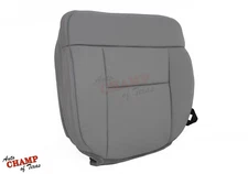 2004-2006 Ford F-150 STX XL-Driver Side Bottom Replacement Cloth Seat Cover Gray