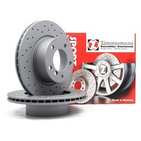 2 Vordere Zimmermann Sportbremsscheiben 295 Mm Mercedes Klasse A W176 CLA C117