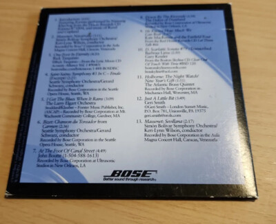 Wave Radio - Bose (CD, 1999) in vgc | eBay