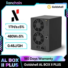 Goldshell AL BOX Ⅱ Plus 1Th/s 480W ALPH Miner Blake3 Alephium Miner with PSU New