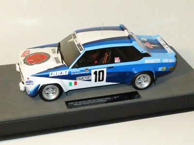1/18 Top Marques Resin Fiat 131 Abarth Winners Monte Carlo Rally 1980 W.Rohrl