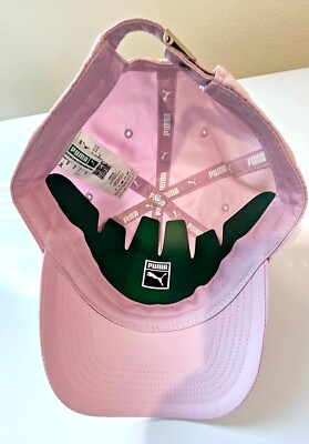 Puma Adjustable Baseball Cap Womens Adult Pink with Silver  display picture 1