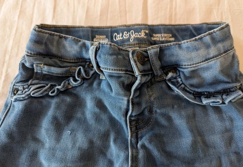 Cat &Jack Jeans. Youth Girls Size 5T - Picture 2 of 6