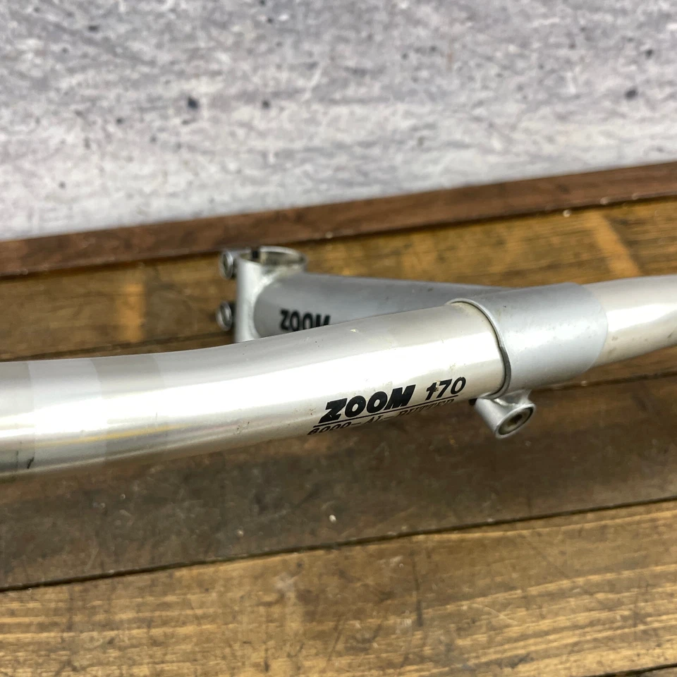 Vintage ZOOM Bar Stem 1 1/8 Threadless Giant Cadex CFM 150 90s MTB 170g 25.4 mm - Image 4 of 4