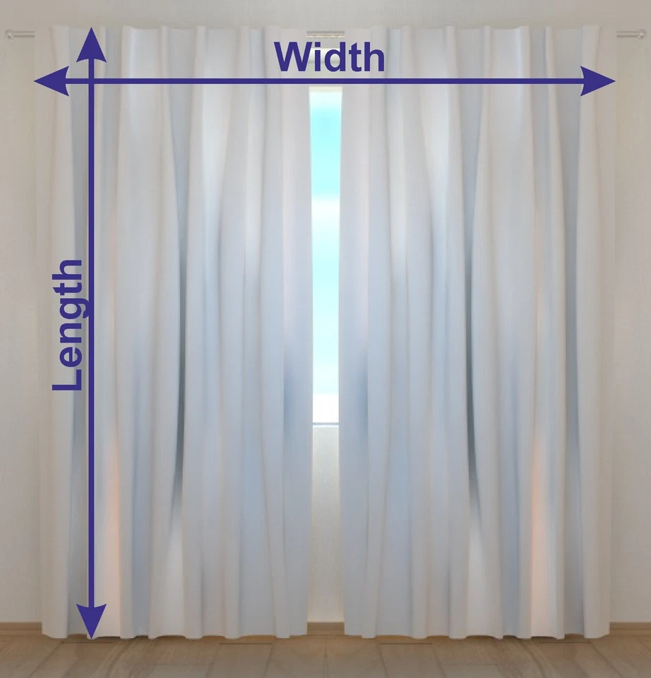 Curtain with New York in Black and White Print Wellmira Ready Made 3D Bedroom Foto 2 de 4