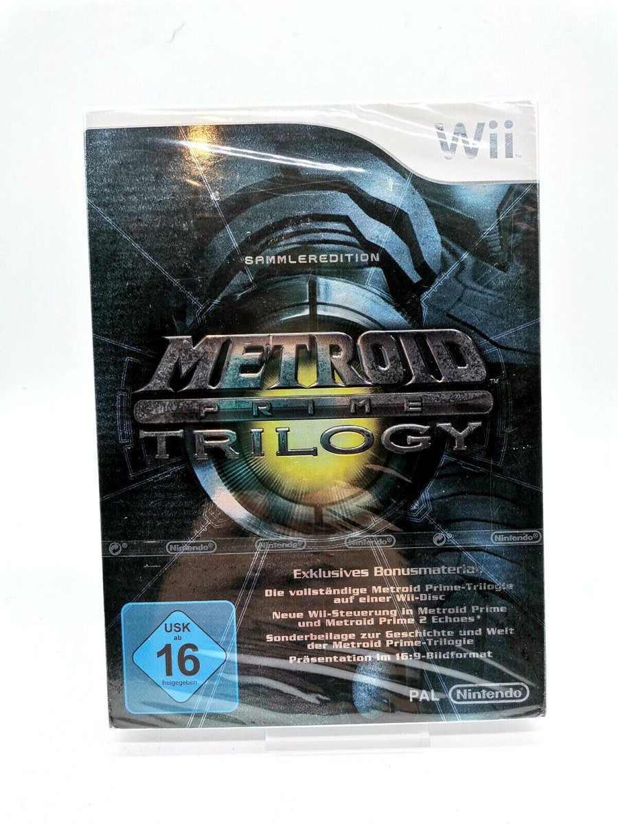 Metroid Prime Trilogy Wii - Collectors Edition(Boxed)( Pal )( New 