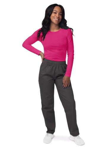 Sivvan Women's Medical Workwear T-Shirt Underscrub Top Comfort Long Sleeve Tee - Picture 70 of 210