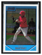 2007 Bowman Chrome #BC203 Michael Martinez