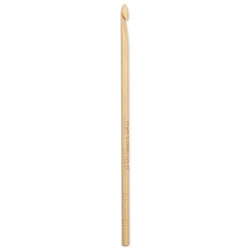 Wool crochet hook bamboo by Prym | Dimension: 5mm/15cm - Picture 1 of 3