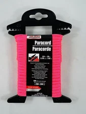 Tool Bench Hardware PARACORD PINK 1/8in x 25 ft