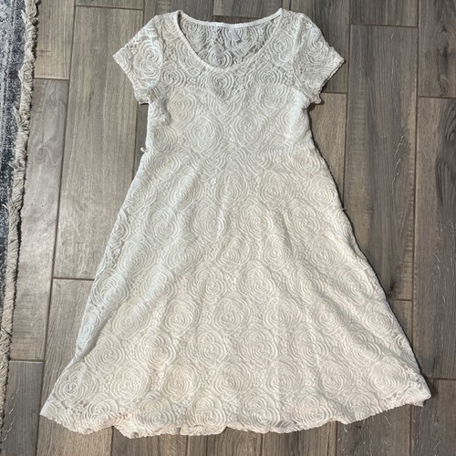 PinkBlush Ivory Floral Lace Short 