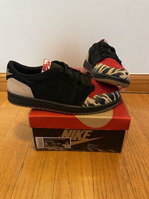 Nike Air Jordan 1 Retro Low OG SP SoleFly DN3400-001 Sz 8 - SHIPS NOW | eBay
