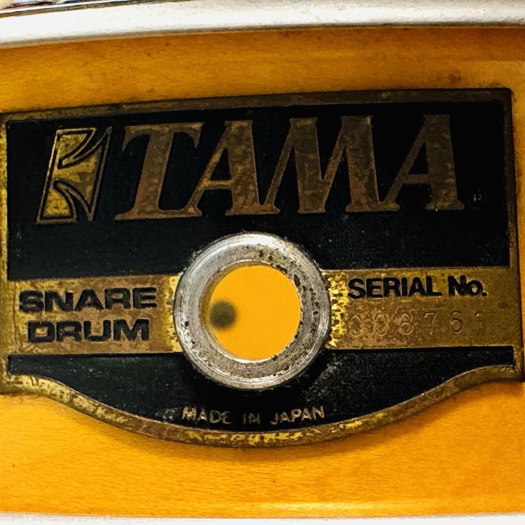 ＴＡＭＡ　ＳＮＡＲＥＤＲＡＭ　MADE IN JAPAN SERIAL No.014923 TAMA SNAREDRAM MADE IN JAPAN SERIAL No.014923