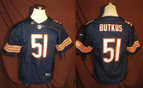 Chicago Bears Dick Butkus Mens Jersey, Nike On-Field, Blue, Sewn-on Size 40, New - 第 1/11 張圖片