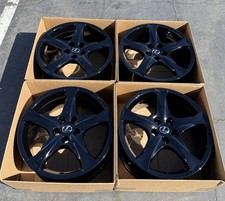 18 Lexus Is250 Is350 Gloss Black Wheels Set 4 Factory Oem Enkei Staggered Rims 18 Lexus Is250 Is350 Gloss Black Wheels Set 4 Factory Oem Enkei Staggered Rims
