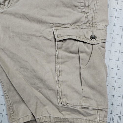 Levis Cargo Shorts Mens 36 Tan Baggy Loose Y2K 90s Streetwear Skater Preppy - Picture 2 of 14