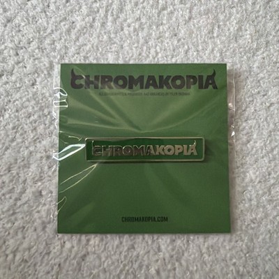 Tyler, The Creator - Golfwang - CHROMAKOPIA Pin Badge - VIP Package - SEALED