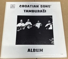 RUDY BRYNAC & THE CROATIAN SONS Tamburasi AUDRIATIC 7-17065 PRIVATE LABEL VG+