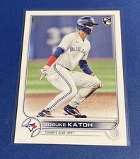 2022 Topps Update #US41 Gosuke Katoh RC Toronto Blue Jays
