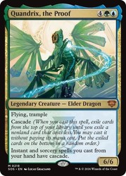 Quandrix, the Proof - Foil - Secrets of Strixhaven