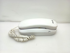 AT T Trimline Corded Phone White Push Button Desk or Wall Mount Telephone