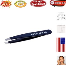 Exclusive Evening Blue Mini Slant Tweezer Precision Brow Perfection