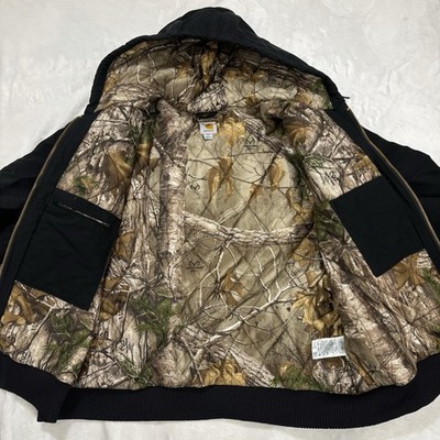 Carhartt Huntsman Active Jacket Realtree Camo Quilted Lined 2XL