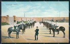 Military Royal Army Artillery Attentive NECKED POSTCARD XF0558