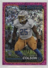 2024 Topps Chrome Rookies Magenta Speckle Refractor /399 Junior Colson #291 0jm6